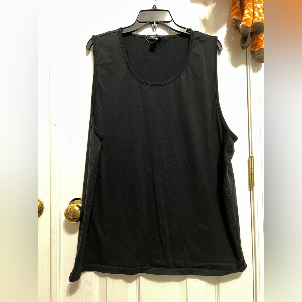 Forever 21 Black Tank Top Sleeveless Style